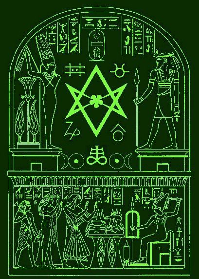unicursal hexagram Alchemy ancient Egypt